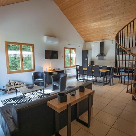 Chalet De Charme Le Contemporain Ney Exterior photo