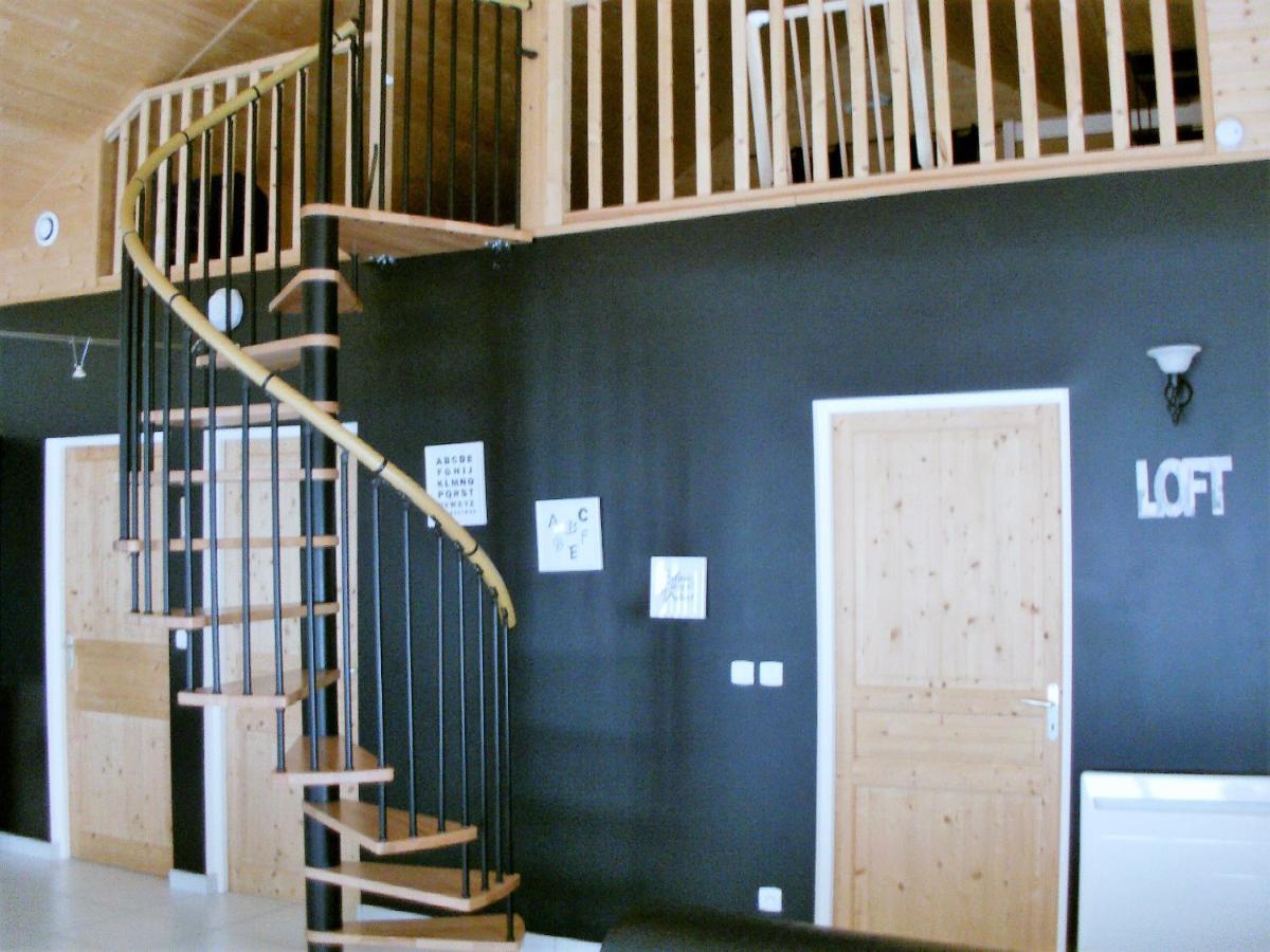 Chalet De Charme Le Contemporain Ney Exterior photo