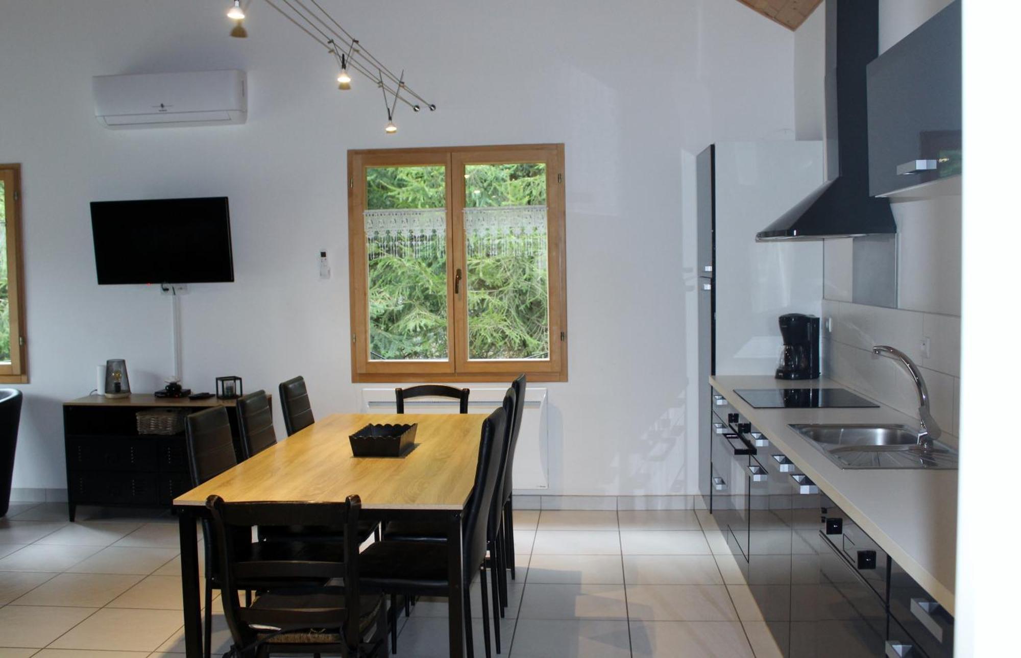 Chalet De Charme Le Contemporain Ney Exterior photo